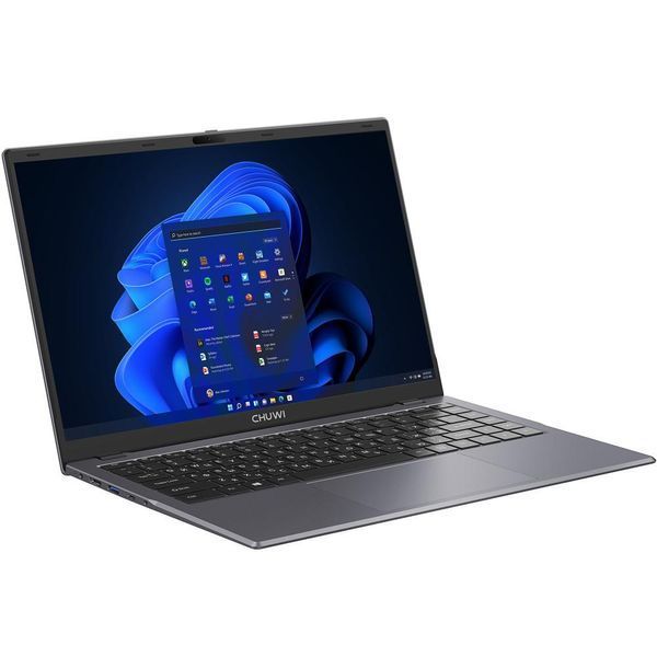 Ноутбук CHUWI GemiBook XPro (CWI574#NL), Intel Processor N100 / 14" / RAM 8 ГБ LPDDR5 / SSD 256 ГБ / Intel UHD Graphics / Windows 11 Home / Сірий