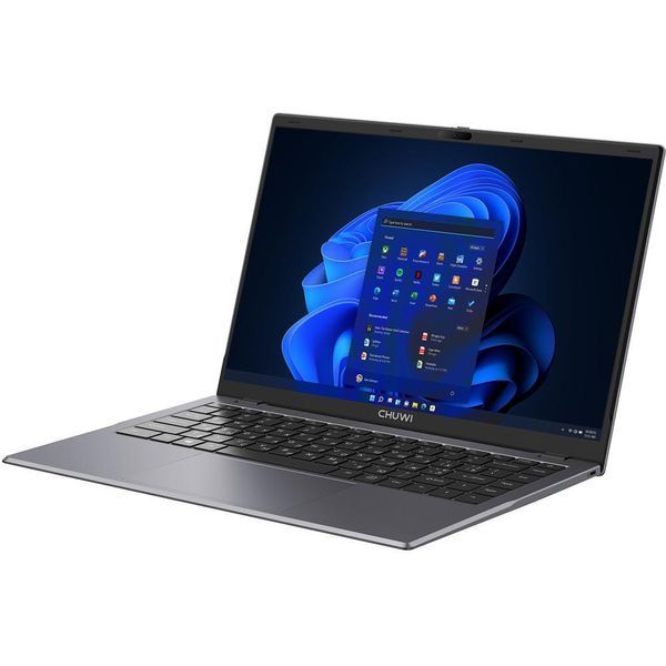 Ноутбук CHUWI GemiBook XPro (CWI574#NL), Intel Processor N100 / 14" / RAM 8 ГБ LPDDR5 / SSD 256 ГБ / Intel UHD Graphics / Windows 11 Home / Сірий