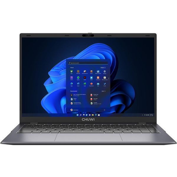Ноутбук CHUWI GemiBook XPro (CWI574#NL), Intel Processor N100 / 14" / RAM 8 ГБ LPDDR5 / SSD 256 ГБ / Intel UHD Graphics / Windows 11 Home / Сірий