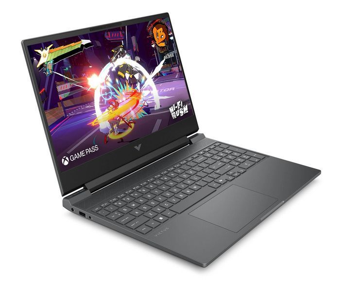 Ноутбук HP VICTUS 15 (C38YXEA), AMD Ryzen 5 240 / 15.6" / 144 Гц / RAM 16 ГБ DDR5 / SSD 512 ГБ / AMD Radeon 760M + RTX 5050 / Без ОС / Сірий