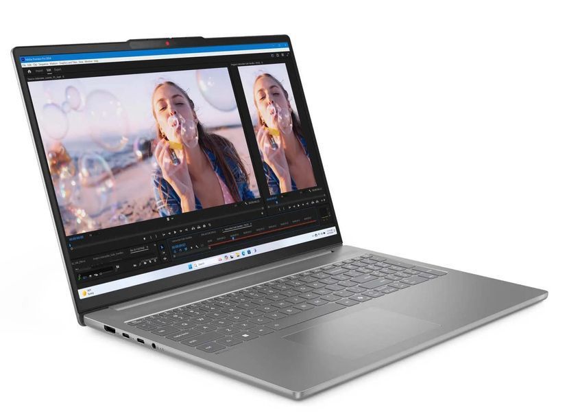Ноутбук Lenovo IdeaPad Slim 5 (83V7003DRM), Intel Core Ultra 5 135H / 16" / OLED / RAM 16 ГБ DDR5 / SSD 1 ТБ / Intel Arc Graphics / Без ОС / Сірий