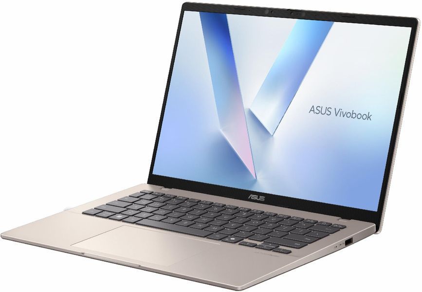 Ноутбук ASUS ZenBook A14 (X1407QA-LY045W), 14" / IPS / Snapdragon X X1-26-100 / RAM 16GB / SDD 512GB / Windows 11 Home / Бежевий