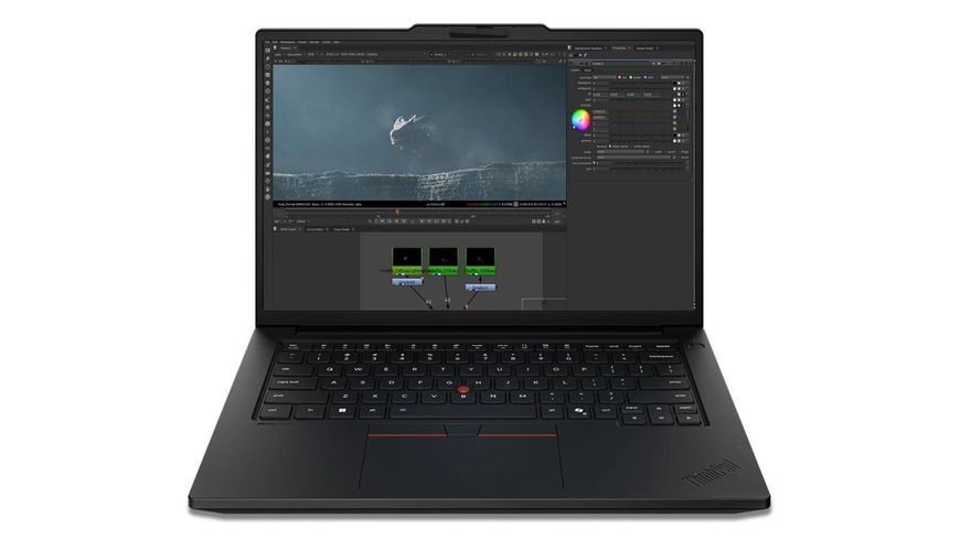 Ноутбук Lenovo ThinkPad P14s Gen 7 (21XJ0010PB), Intel Core Ultra 7 366H / 14.5'' / 120 Гц / RAM 64 ГБ LPDDR5X / SSD 1 ТБ / Intel Graphics + RTX PRO 1000 / Windows 11 Pro / Чорний