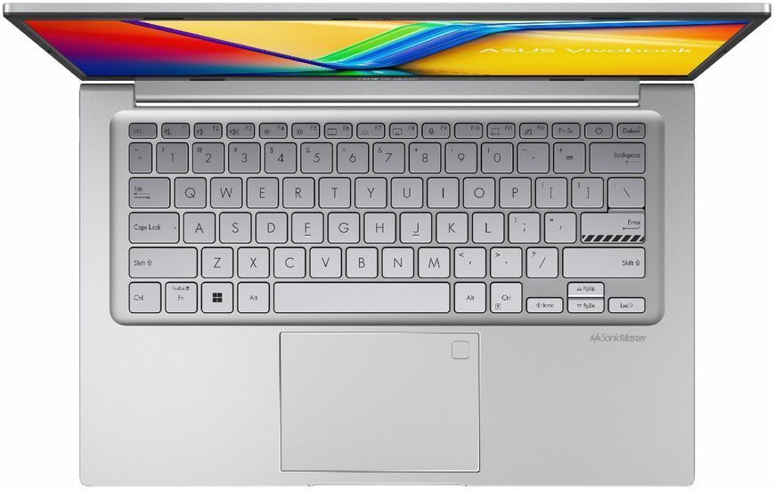 Ноутбук ASUS Vivobook 14 (X1404VA-EB1626W), 14" / 1920 x 1080px / IPS / 60Hz / Core 7 150U / RAM 16 ГБ / SSD 512 ГБ / Windows 11 Home / Сірий