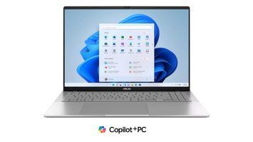 Ноутбук ASUS Vivobook S16 (S3607AA-SH012W), Intel Core Ultra 7 355 / 16" / OLED / RAM 16 ГБ DDR5 / SSD 512 ГБ / Intel Graphics / Windows 11 Home / Сірий