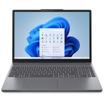Ноутбук Lenovo IdeaPad Slim 3 15AMN8 (83KA006FRM), AMD Ryzen 7 8840HS / 15.6" / RAM 16 ГБ / SSD 512 ГБ / AMD Radeon 780M / Без ОС / Сірий