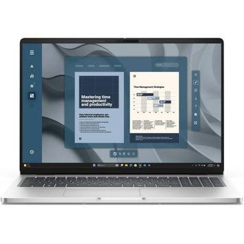 Ноутбук Dell Pro 16 PC16255, (BTO604_PC16255_EMEA) RAM 32 ГБ / SSD 512 ГБ / Radeon 860M / Windows 11 Pro / сріблястий