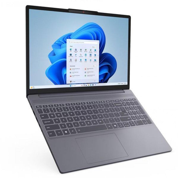 Ноутбук Lenovo IdeaPad Slim 3 15AMN8 (83KA006FRM), AMD Ryzen 7 8840HS / 15.6" / RAM 16 ГБ / SSD 512 ГБ / AMD Radeon 780M / Без ОС / Сірий