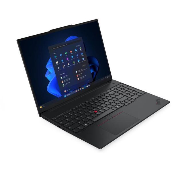 Ноутбук Lenovo ThinkPad E16 Gen 3 (22AY001YRI), Intel Core Ultra 5 226V / 16" / IPS / 120 Гц / RAM 16 ГБ LPDDR5x / SSD 512 ГБ / Arc Graphics 130V / Без ОС / Чорний