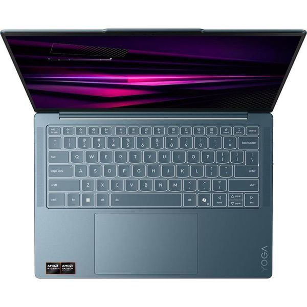 Ноутбук Lenovo Yoga Slim 7 14AGP11 (83QS002PRM), AMD Ryzen AI 7 445 / 14&Prime; / RAM 32 ГБ / SSD 1 ТБ / AMD Radeon 840M / Windows 11 Home / Tidal Teal