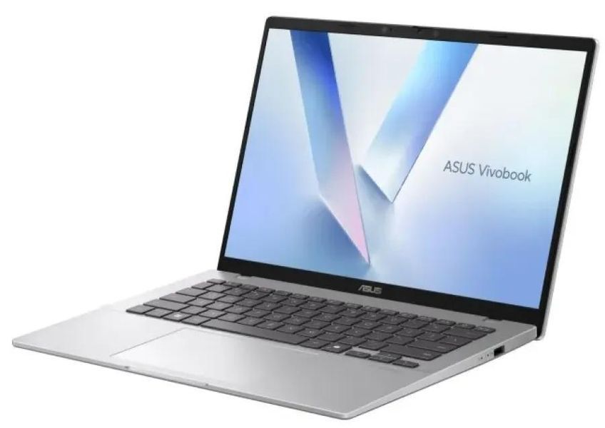 Ноутбук ASUS Vivobook 14 (X1407QA-LY043W), 14" / 1920 x 1200px / IPS / 60Hz / Snapdragon X X1-26-100 / RAM 16 ГБ / SSD 512 ГБ / Windows 11 Pro / Сірий