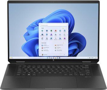 Ноутбук HP Spectre x360 16-aa0233nw (198122421589), Intel Core Ultra 7 155H / 16" / OLED / 120 Гц / Touch / RAM 16 ГБ DDR5X / SSD 1 ТБ / RTX 4050 / Windows 11 Pro / Чорний