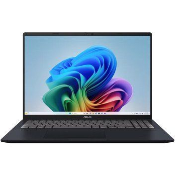 Ноутбук ASUS Vivobook 16 (D1607KA-MB225), AMD Ryzen AI 5 330 / 16" / RAM 16 ГБ DDR5 / SSD 512 ГБ / Radeon Graphics / DOS / Темно-синій