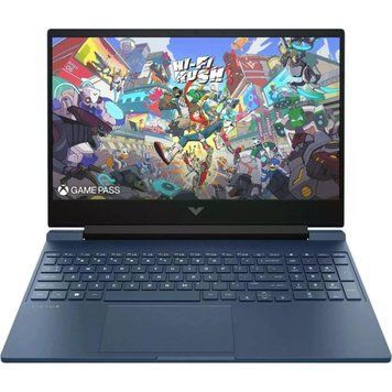 Ноутбук HP Victus 15 (C57CNEA), AMD Ryzen AI 7 350 / 15.6" / RAM 24 ГБ / SSD 1 ТБ / NVIDIA GeForce RTX 5050 8 ГБ GDDR7 / Free DOS / синій