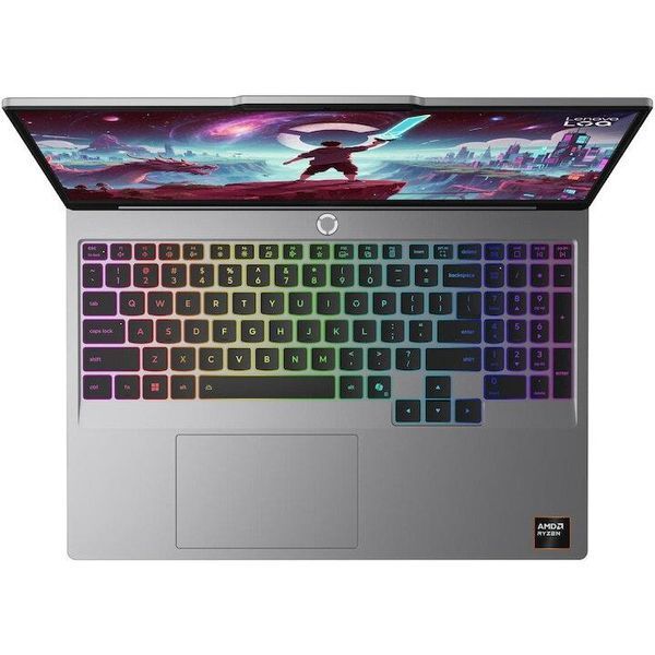 Ноутбук Lenovo LOQ 15AHP11 (83TN002JRM), AMD Ryzen 7 250 / 15.3" / 165 Гц / RAM 16 ГБ DDR5 / SSD 1 ТБ / AMD Radeon 780M + RTX 5050 / Без ОС / Сірий