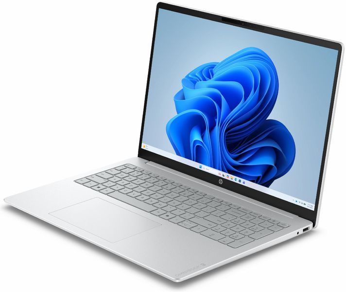 Ноутбук HP OmniBook 3 (D9LV8EA|5M2W11P), Intel Core 5 120U / 16" / OLED / RAM 16 ГБ DDR5 / SSD 512 ГБ / Intel Graphics / Windows 11 Pro / Сріблястий