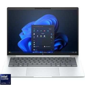 Ноутбук HP EliteBook 8 G1i AD4U3ET#ABB), Intel Core Ultra 7 255U / 14&Prime; / RAM 24 ГБ LPDDR5x / SSD 512 ГБ / Intel Graphics / Windows 11 Pro / Сріблястий