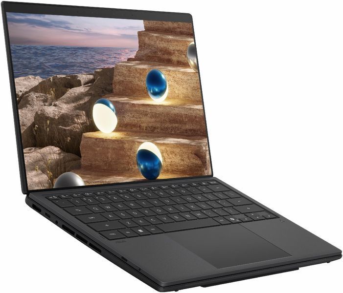 Ноутбук ASUS ZenBook DUO (UX8407AA-SN129X) 14" / 2880 x 1800px / OLED / Touch / 144Hz / Ultra 7-355 / RAM 32 ГБ / SSD 1 ТБ / Windows 11 Professional / Cірий