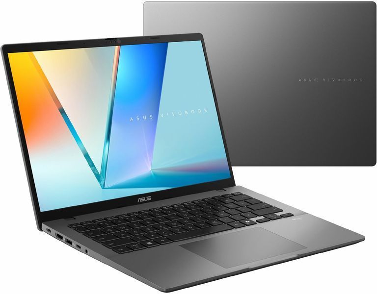 Ноутбук ASUS Vivobook S14 (4711636262118), Intel Core 5 210H / 14" / RAM 16 ГБ DDR5 / SSD 512 ГБ / Intel UHD Graphics / Windows 11 Home / Сірий