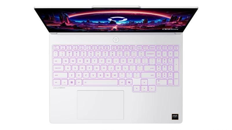 Ноутбук Lenovo Legion 5a (83Q6008BRM), AMD Ryzen AI 7 450 / 15.3" / OLED / 165 Гц / RAM 16 ГБ DDR5 / SSD 1 ТБ / AMD Radeon 860M + RTX 5060 / Без ОС / Білий