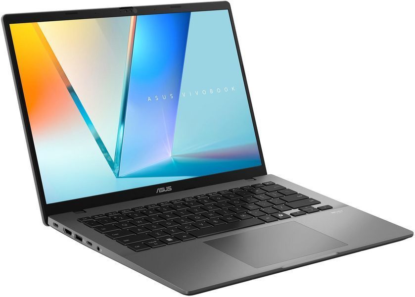 Ноутбук ASUS Vivobook S14 (4711636262118), Intel Core 5 210H / 14" / RAM 16 ГБ DDR5 / SSD 512 ГБ / Intel UHD Graphics / Windows 11 Home / Сірий