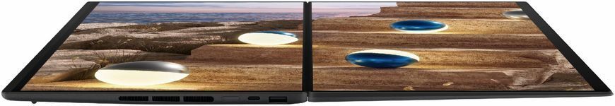 Ноутбук ASUS ZenBook DUO (UX8407AA-SN129X) 14" / 2880 x 1800px / OLED / Touch / 144Hz / Ultra 7-355 / RAM 32 ГБ / SSD 1 ТБ / Windows 11 Professional / Cірий