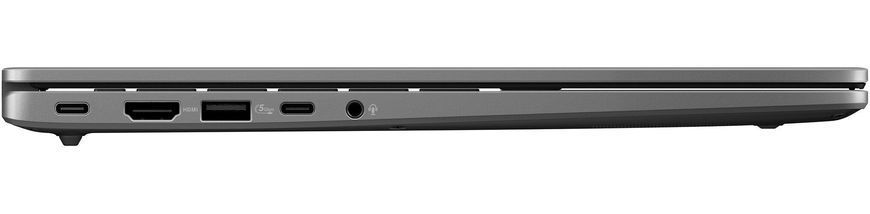 Ноутбук ASUS Vivobook S14 (4711636262118), Intel Core 5 210H / 14" / RAM 16 ГБ DDR5 / SSD 512 ГБ / Intel UHD Graphics / Windows 11 Home / Сірий