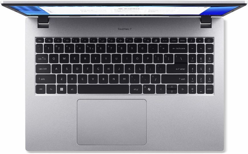Ноутбук Acer TravelMate P2 15 TMP215-75-G2-TCO (NX.BMFEP.001), Ultra 5-125H / 15,6&Prime; / RAM 16 ГБ / SSD 512 ГБ / Windows 11 Professional / Сірий