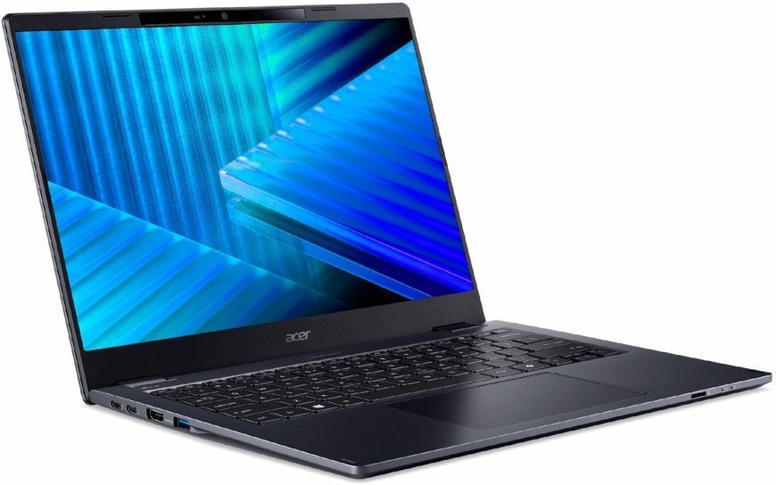 Ноутбук ACER TravelMate P4 (NX.BFEEP.001), Intel Core Ultra 5 225U / 14&Prime; / 120 Гц / RAM 16 ГБ DDR5 / SSD 512 ГБ / Intel Graphics / Windows 11 Pro / Темно-сірий