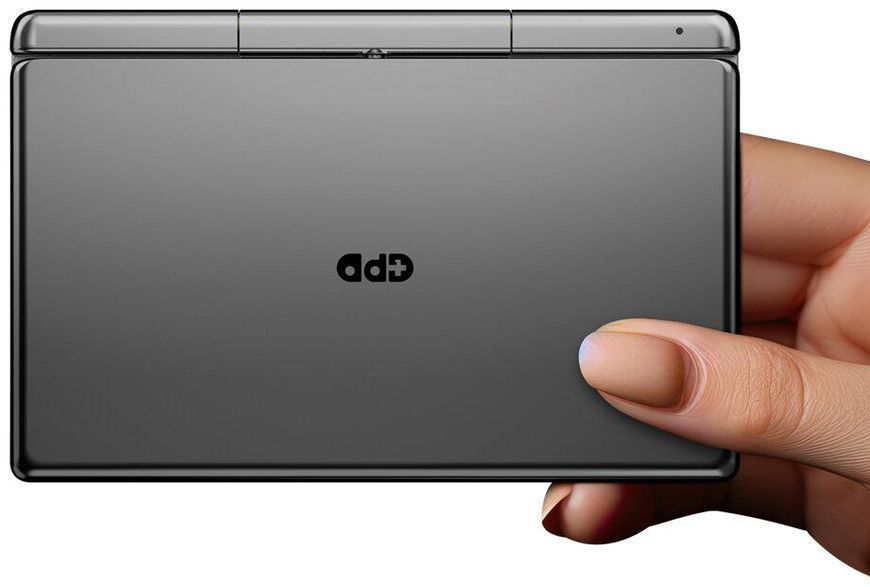 Ноутбук GPD MicroPC-2 (e2609853), Intel Core i3-N300 / 7" / LTPS / Touch / RAM 16 ГБ DDR5 / SSD 512 ГБ / Intel UHD Graphics / Windows 11 Home / Сірий