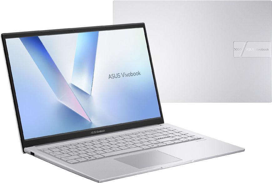 Ноутбук ASUS Vivobook 15 (X1504MA-BQ058), Intel Core 5 320 / 15.6" / RAM 16 ГБ DDR5 / SSD 512 ГБ / Intel Graphics / Без ОС / Сріблястий