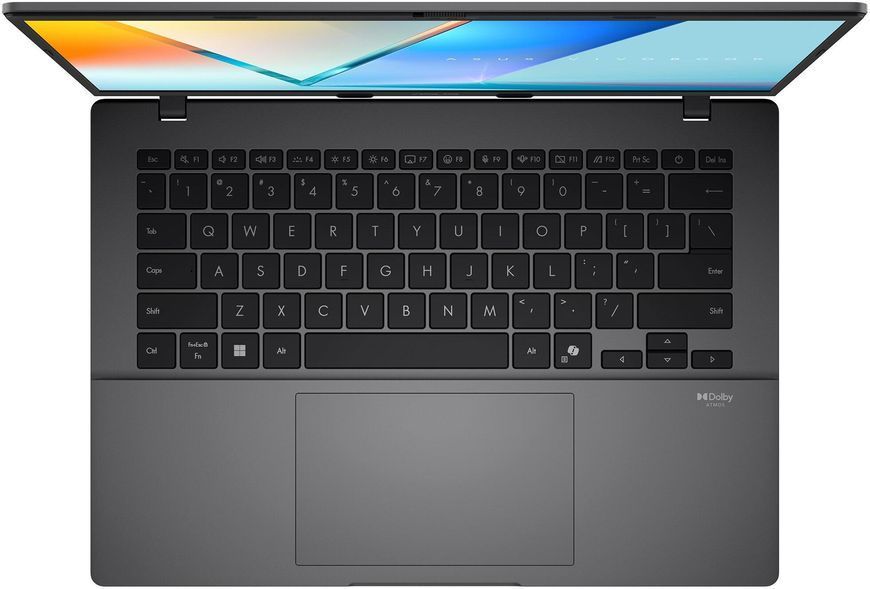 Ноутбук ASUS Vivobook S14 (4711636262118), Intel Core 5 210H / 14" / RAM 16 ГБ DDR5 / SSD 512 ГБ / Intel UHD Graphics / Windows 11 Home / Сірий