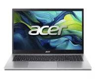 Ноутбук Acer Aspire Go 15 (NX.J7WEP.006), AMD Ryzen 5 7430U / 15.6" / RAM 16 ГБ DDR4 / SSD 512 ГБ / AMD Radeon Graphics / Windows 11 Home / Сріблястий