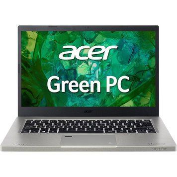 Ноутбук Acer Aspire Vero (NX.KJSEX.009), Intel Core i7-1355U / 14'' / RAM 16 ГБ LPDDR4X / SSD 512 ГБ / Intel Iris Xe Graphics / Без ОС / Срий