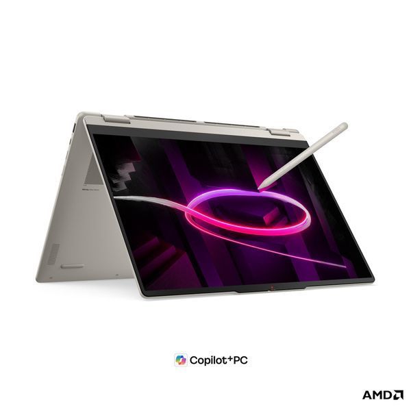 Ноутбук LENOVO Yoga 7 16AGP11 (83TF0011PB), 16" / OLED / Ryzen AI 7 445 / RAM 16 ГБ / SSD 512 ГБ / Windows 11 Home / Кораловий