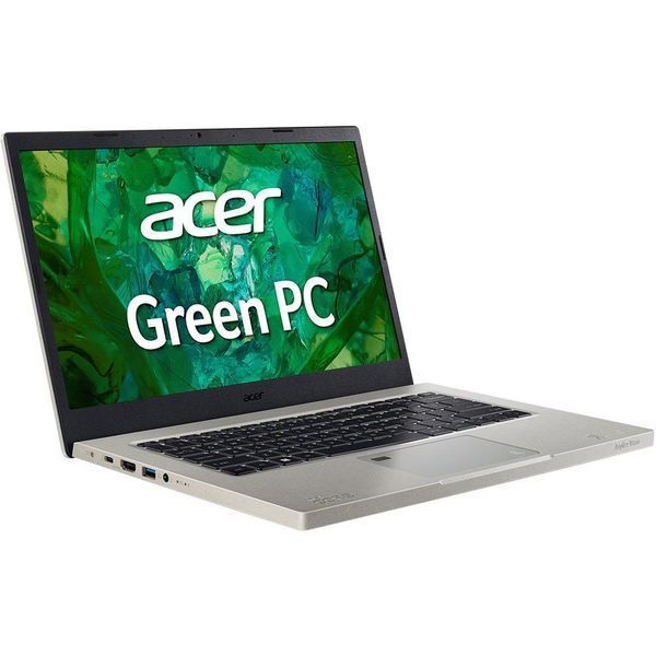Ноутбук Acer Aspire Vero (NX.KJSEX.009), Intel Core i7-1355U / 14'' / RAM 16 ГБ LPDDR4X / SSD 512 ГБ / Intel Iris Xe Graphics / Без ОС / Срий