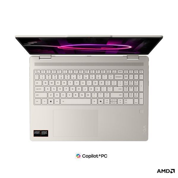 Ноутбук LENOVO Yoga 7 16AGP11 (83TF0011PB), 16" / OLED / Ryzen AI 7 445 / RAM 16 ГБ / SSD 512 ГБ / Windows 11 Home / Кораловий