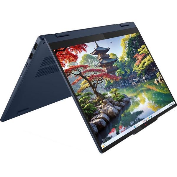 Ноутбук Lenovo IdeaPad 5 14IAL10 2-в-1, (83KR0029RM) OLED WUXGA / RAM 16 ГБ / SSD 1 ТБ / Без ОС / синій