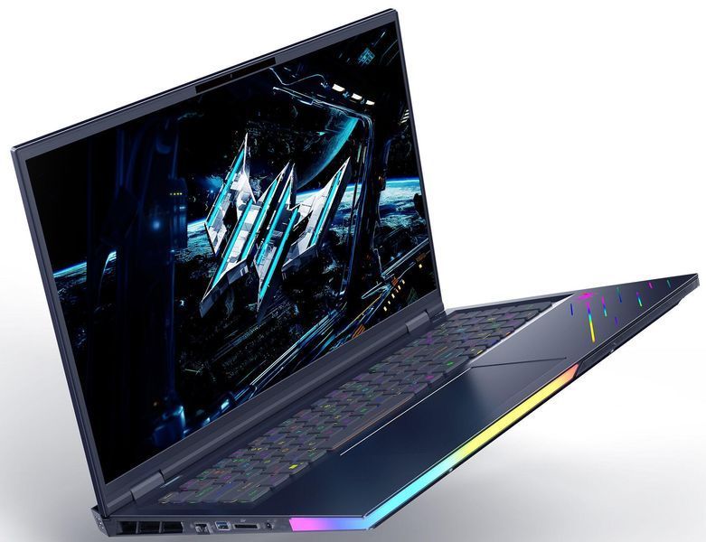 Ноутбук PREDATOR Helios 18 AI PH18-73-90CR (NH.QVYEP.00C), Ultra 9-275HX / 18&Prime; / RAM 128 ГБ / SSD 3 ТБ / GeForce RTX 5080 / Windows 11 Professional / чорний