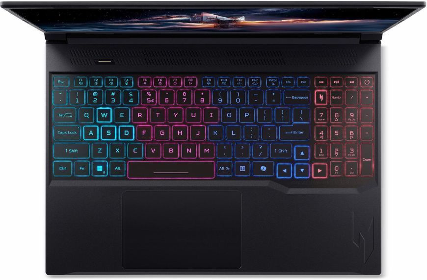 Ігровий ноутбук ACER Nitro V 16S (NH.QZZEP.00K), AMD Ryzen 7 260 / 16" / RAM 32 ГБ DDR5 / SSD 1 ТБ / RTX 5050 / Windows 11 Pro / Чорний