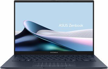 Ноутбук ASUS ZenBook 14 (90NB14W1-M01UJ0), Intel Core Ultra 5 225H / 14" / OLED / Touch / RAM 16 ГБ DDR5 / SSD 512 ГБ / Intel Graphics / Windows 11 Home / Синій