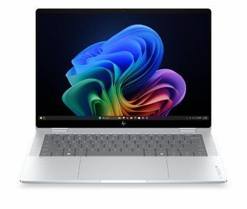 Ноутбук HP EliteBook X Flip G2i (DG1C1ET), Intel Core Ultra 5 325 / 14" / OLED / Touch / RAM 16 ГБ LPDDR5X / SSD 1 ТБ / Intel Graphics / Windows 11 Pro / Сріблястий