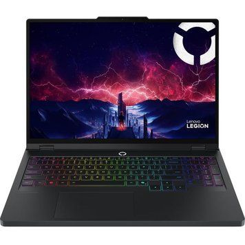 Ноутбук Lenovo Legion Pro 5 (83F20009NT), AMD Ryzen 9 9955HX / 16" / OLED / 165 Гц / RAM 32 ГБ DDR5 / SSD 1 ТБ / RTX 5070 / Windows 11 Home / Чорний