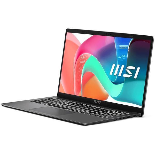 Ноутбук MSI Modern 15, (F13MG-071XRO) 15,6" FHD / Intel Core i5-1335U / RAM 8 ГБ / SSD 512 ГБ / Iris Xe Graphics / Free DOS / сірий