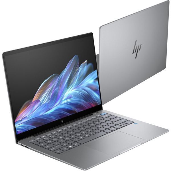 Ноутбук HP OmniBook X 14-fe0023nw (A9EB7EA), 14" / IPS / Qualcomm Snapdragon X Elite X1E-78-100 / RAM 16GB / SSD 1TB / Windows 11 Home / Сріблястий