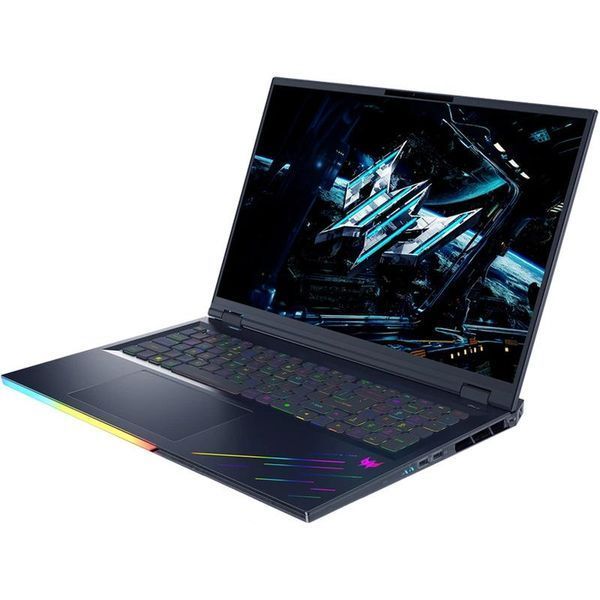 Ноутбук PREDATOR Helios 18 AI PH18-73-90DS (NH.QVYEP.00D), Ultra 9-275HX / 18&Prime; / RAM 192 ГБ / SSD 3 ТБ / GeForce RTX 5080 / Windows 11 Professional / чорний