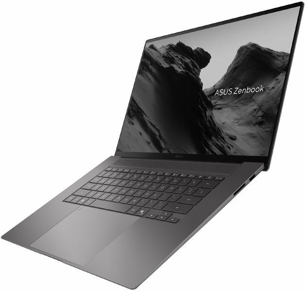 Ноутбук ASUS Zenbook S16 (UM5606GA-SS062W), 16" / OLED / 120Hz / Ryzen AI 7 445 / RAM 32GB / SSD 1TB / Windows 11 Home / Сірий