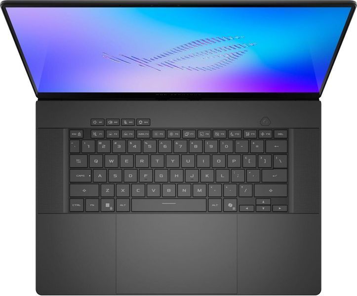 Ноутбук ASUS ROG Zephyrus G16 GU606AW-U9641X (90NR0PG2-M006R0), Intel Core Ultra 9 386H / 16" / OLED / 240 Гц / RAM 64 ГБ LPDDR5X / SSD 1 ТБ / RTX 5080 / Windows 11 Pro / Сірий