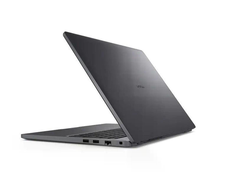 Ноутбук Dell Pro Pro 16 Plus PC16255 (BTO504_PC16255_EMEA), AMD Ryzen 5 220 / 16" / RAM 8 ГБ DDR5 / SSD 512 ГБ / AMD Radeon 740M / Windows 11 Pro / Чорний