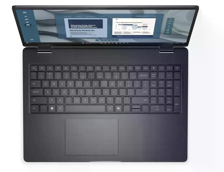 Ноутбук Dell Pro Pro 16 Plus PC16255 (BTO504_PC16255_EMEA), AMD Ryzen 5 220 / 16" / RAM 8 ГБ DDR5 / SSD 512 ГБ / AMD Radeon 740M / Windows 11 Pro / Чорний